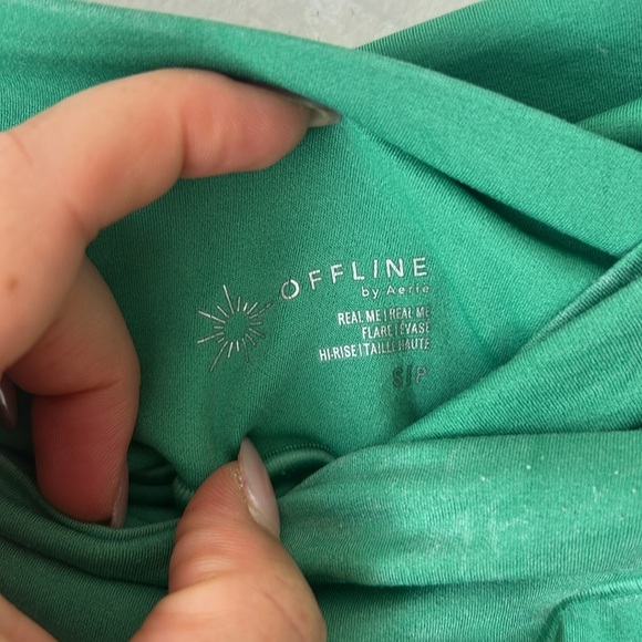 Aerie Offline Real Me Double Crossover Flare Leggings - Women’s small - Picture 5 of 6